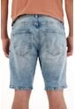 Tennis Bermuda Nudy En Denim Tono Medio Para Hombre de Tennis