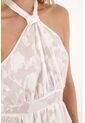 Tennis Camisa En Tela Chifón Halter Crudo Para Mujer de Tennis
