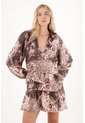 Tennis Vestido Corto Estampado Con Acabado Ligero Para Mujer de Tennis