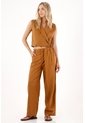 Tennis Pantalón En Tela Liviana Café Para Mujer de Tennis