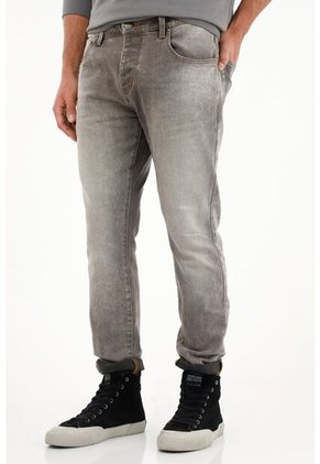 Tennis Jean Skinny Black Denim Para Hombre