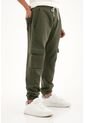 Pantalón Verde Tipo Jogger Para Niño de Tennis