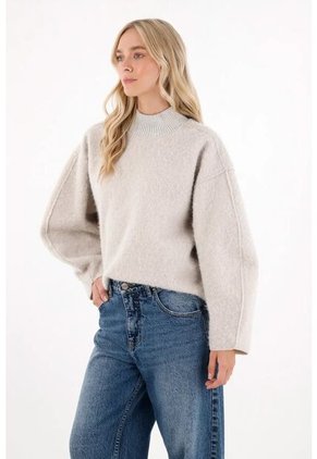 Tennis Buzo Con Textura Crudo Para Mujer