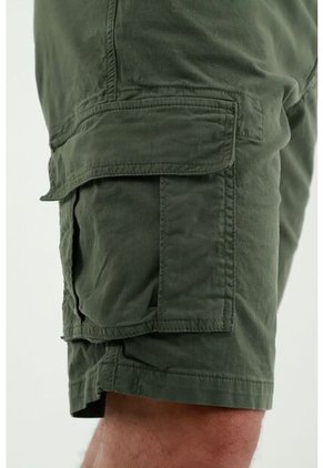 Bermuda Verde Tipo Cargo Para Hombre