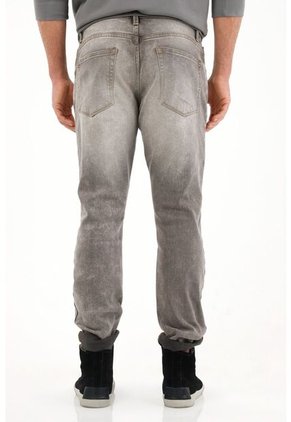 Tennis Jean Skinny Black Denim Para Hombre