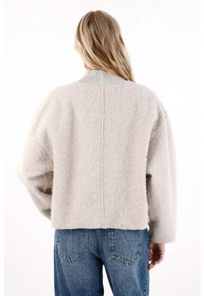 Tennis Buzo Con Textura Crudo Para Mujer