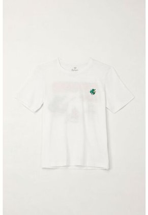 Camiseta Con Estampado Summer Camp Blanca Para Niño