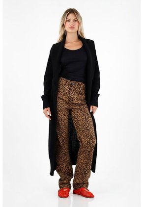 Tennis Buzo Tipo Cárdigan Negro Para Mujer