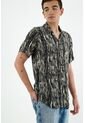 Camisa Bowling Verde Para Hombre de Tennis