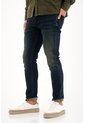 Tennis Jean Skinny Con Arrugas 3D Azul Para Hombre de Tennis