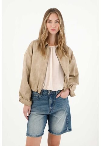 Tennis Bermuda En Denim Tono Medio Para Mujer Tennis