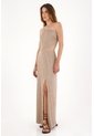 Tennis Vestido Con Cut Out Y Textura Crudo Para Mujer de Tennis