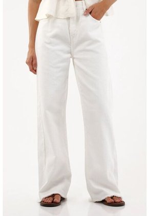 Tennis Jean En Tela Tipo Acanalada Crudo Para Mujer