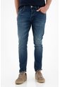 Tennis Jean Skinny Cinco Bolsillos Azul De Silueta Amplia Para Hombre de Tennis
