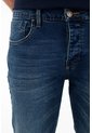 Tennis Jean Skinny Cinco Bolsillos Azul De Silueta Amplia Para Hombre de Tennis