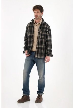 Tennis Jean Classic Con Desgastes Localizados Azul Para Hombre