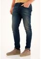 Tennis Jean Super Skinny Con Arrugas 3D Para Hombre de Tennis