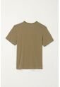 Camiseta Cuello Redondo Con Botones Verde Para Niño de Tennis