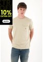 Camiseta Con Bolsillo De Tapa Café Para Hombre de Tennis