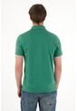 Tennis Polo Con Raqueta Bordada Verde Para Hombre de Tennis