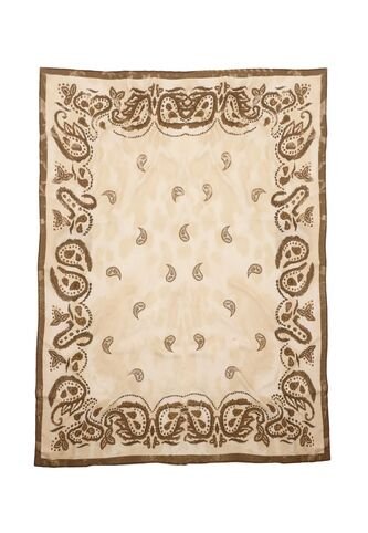 Tennis Pañoleta Con Estampado Paisley Café Tennis