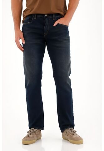 Tennis Jean Recto Tono Oscuro Con Efecto Resinado Para Hombre Tennis