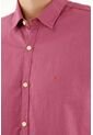 Camisa Morada En Lino Para Hombre de Tennis
