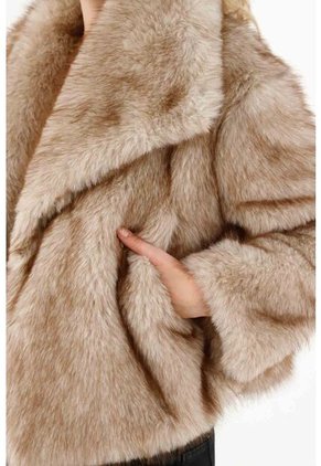 Tennis Abrigo Afelpado Café Para Mujer