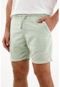 Tennis Bermuda Verde Con Cordón Ajustable Para Hombre de Tennis