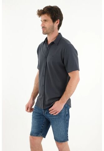 Tennis Bermuda En Denim Tono Medio Para Hombre Tennis