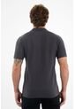 Polo Gris Con Raqueta Multicolor Para Hombre de Tennis