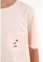 Camiseta Rosada Con Bordado Y Bolsillo Para Niño de Tennis
