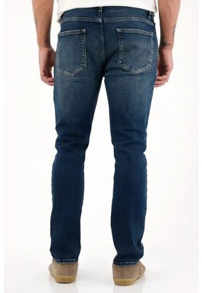 Tennis Jean Nudy Tono Oscuro Azul Para Hombre