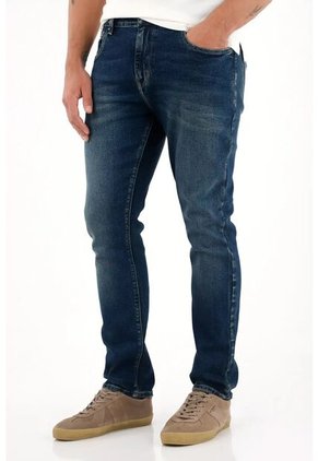 Tennis Jean Nudy Tono Oscuro Azul Para Hombre
