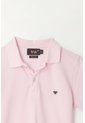 Polo Cuello Tejido Rosada Para Niño de Tennis