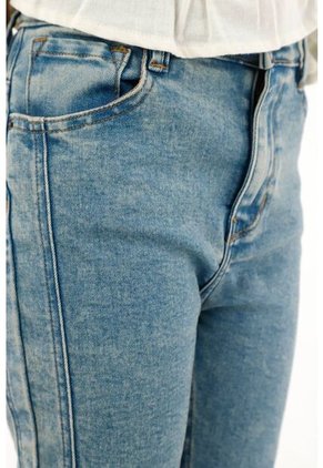 Jean Jegging Azul De Bota Asimétrica Para Niña