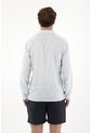 Tennis Camisa Manga Larga Con Diseño A Rayas Para Hombre de Tennis