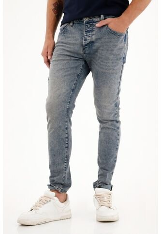 Tennis Jean Super Skinny Con Rotos Para Hombre Tennis