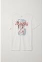 Tennis Camiseta Básica Manga Corta Blanca Para Hombre de Tennis