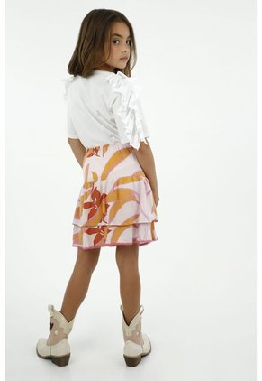 Falda Morada Para Niña