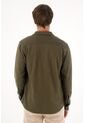 Buzo Tipo Camisa Verde Para Hombre de Tennis
