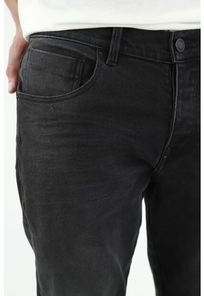 Jean Para Hombre Tennis, Jeans Super Skinny Plano Cintura Con Pretina