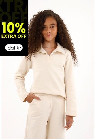 Buzo Con Diseño De Encaje En Espalda Para Niña Tennis