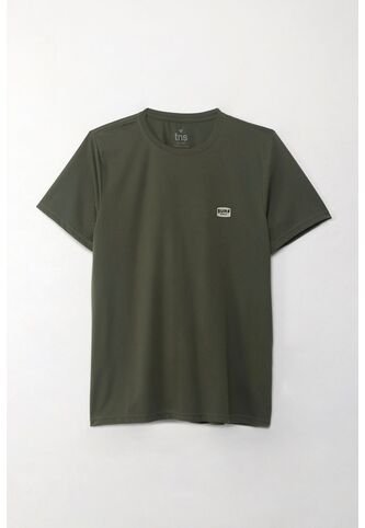 Tennis Camiseta Verde Con Estampado De Surf Para Hombre Tennis