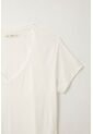 Tennis Camiseta Con Cuello En V Cruda Para Mujer de Tennis