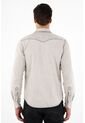 Tennis Camisa Gris Con Bolsillos En Frente Para Hombre de Tennis