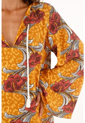 Vestido Estampado Corto Para Mujer