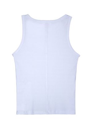 Tennis Camiseta Manga Sisa Blanca Para Mujer