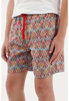 Pantaloneta Estampada Para Niño