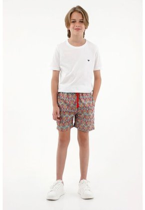 Pantaloneta Estampada Para Niño